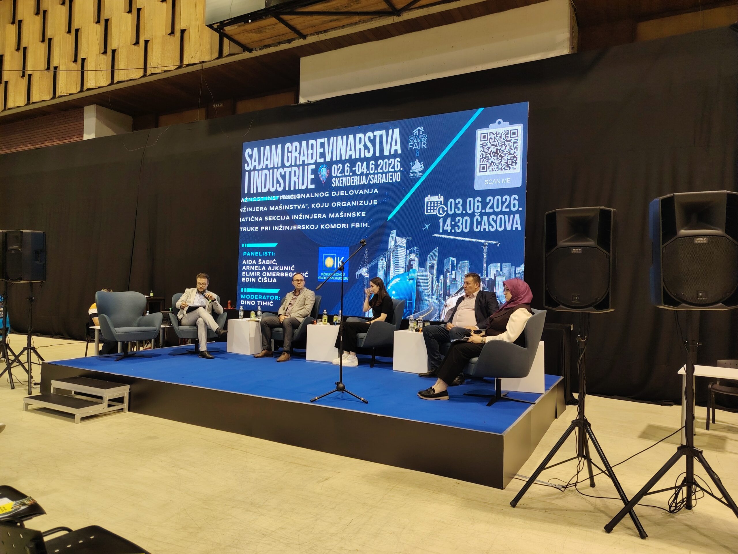 Uspješno održan panel na SIF Sarajevo 2026: Inženjeri mašinstva moraju biti kreatori javnih politika